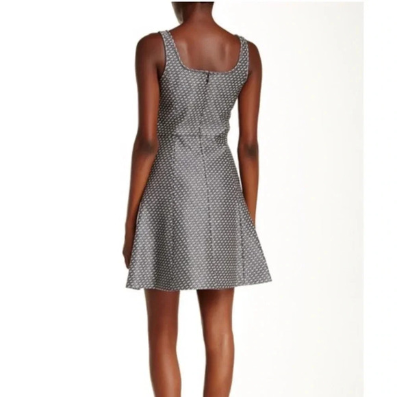 THEORY Trekana Circuit Jacquard Fit & Flare Dress - Picture 4 of 9